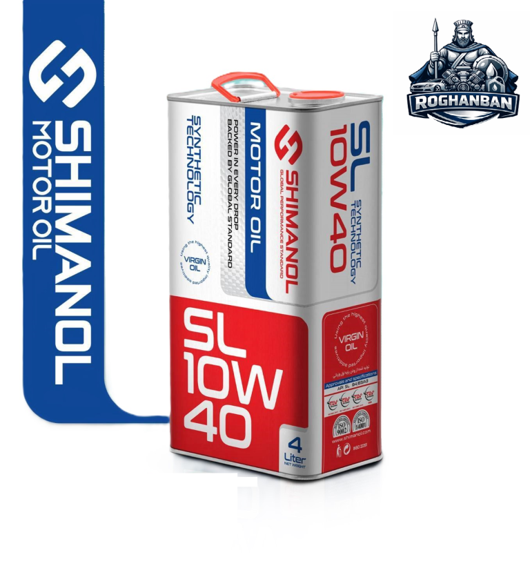 روغن موتور شیمانول 10W40 SL 4 لیتری