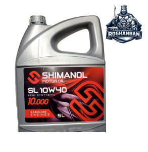 روغن موتور 10W40 SL شیمانول 5 لیتری