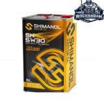 روغن موتور 5W30 SN شیمانول 5 لیتری